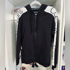 Calvin Klein large men hoodie jacket black